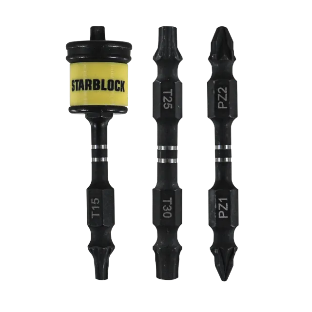 starblock-magnetring-bit-set-torx-pozidriv-60-mm-mit-3-doppel-bits image 1