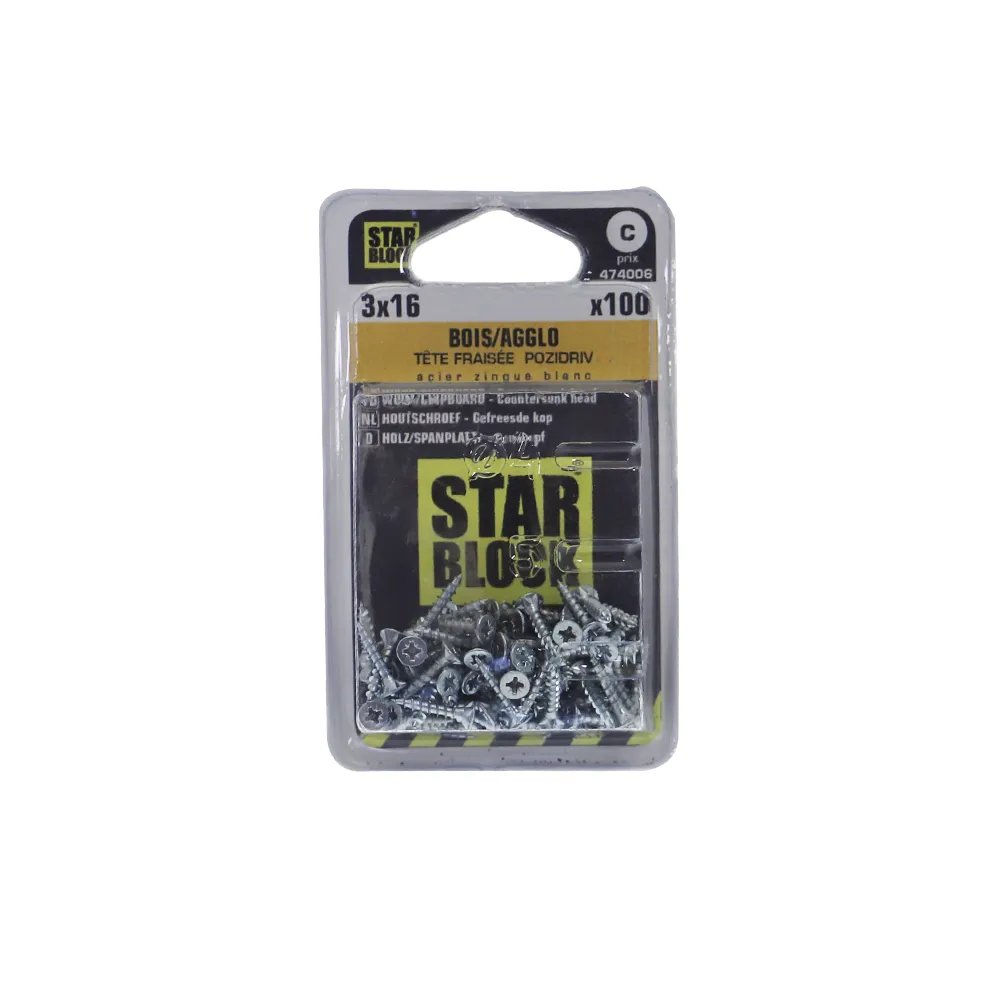 starblock-vis-bois-agglo-3x16-holzschraube-senkkopf-pozidriv-verzinkt image 2