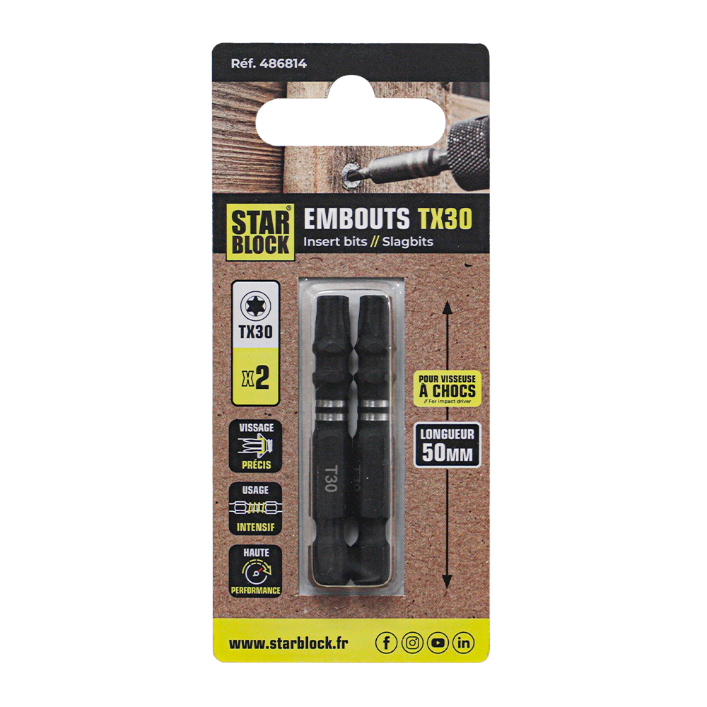 starblock-schrauberbit-torx-t30-50-mm-f-r-schlagschrauber image 2