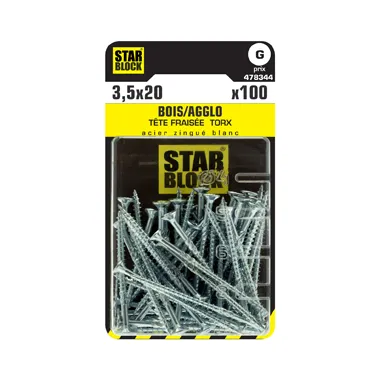 starblock-holz-spanplattenschraube-3-5x20-senkkopf-torx-verzinkt-2 image 3