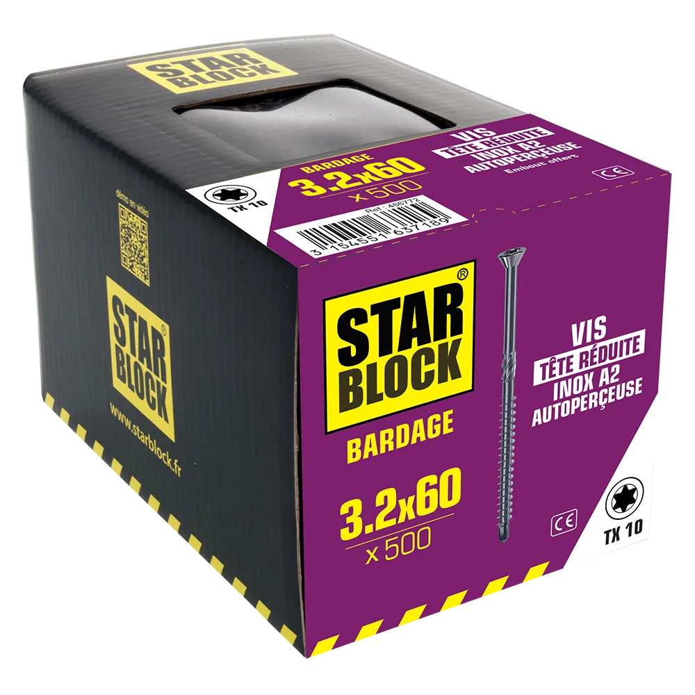 starblock-fassadenschraube-3-2x60-senkkopf-torx-a2-edelstahl image 6
