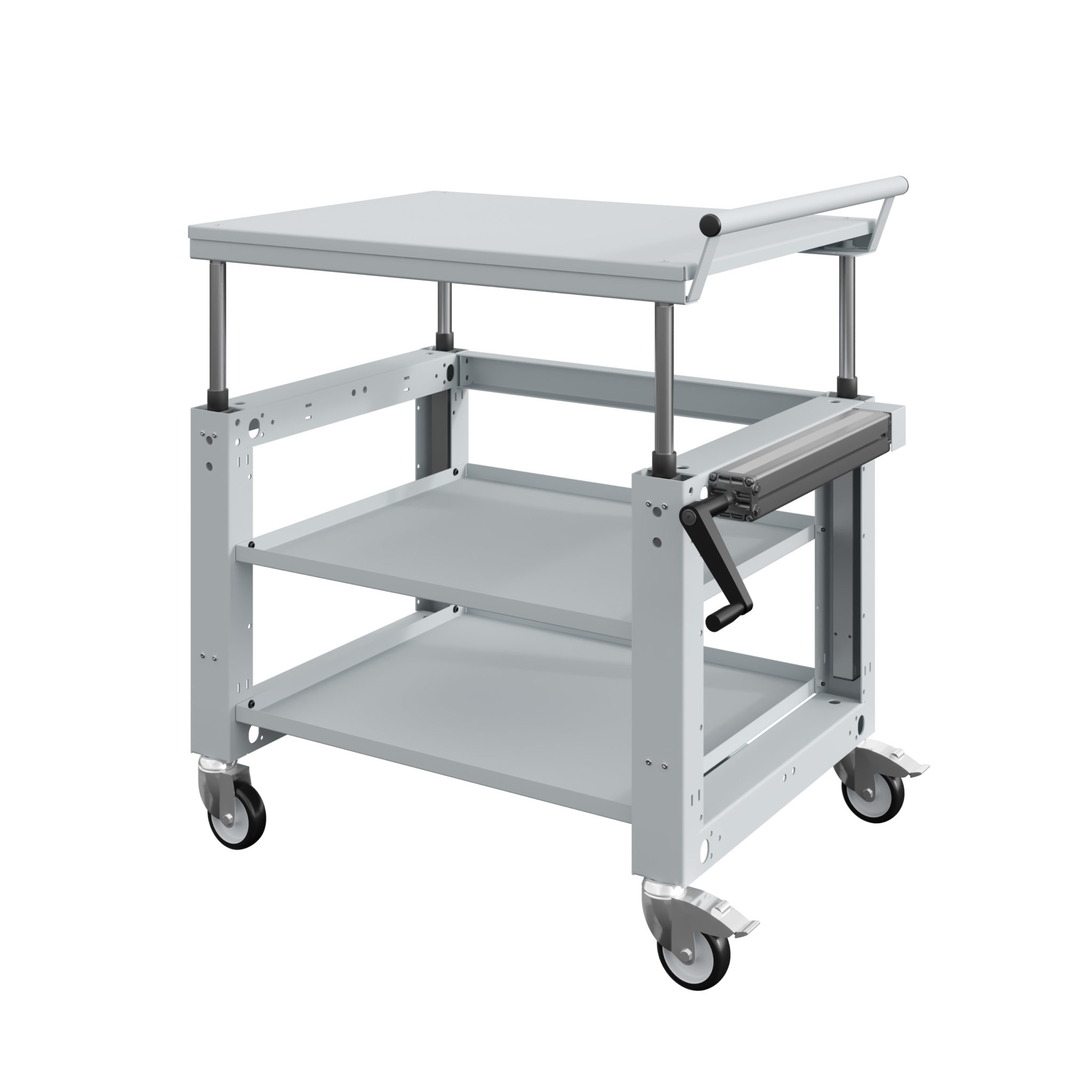 sofame-manulog-transportwagen-h-henverstellbar-mit-kurbel image 1