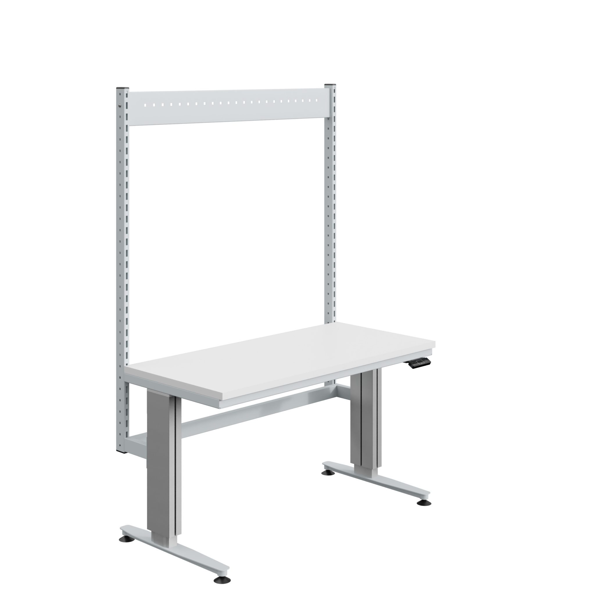 sofame-modulog-4-0-werkbank-elektrisch-h-henverstellbar-resitop-30mm-mit-travers image 1