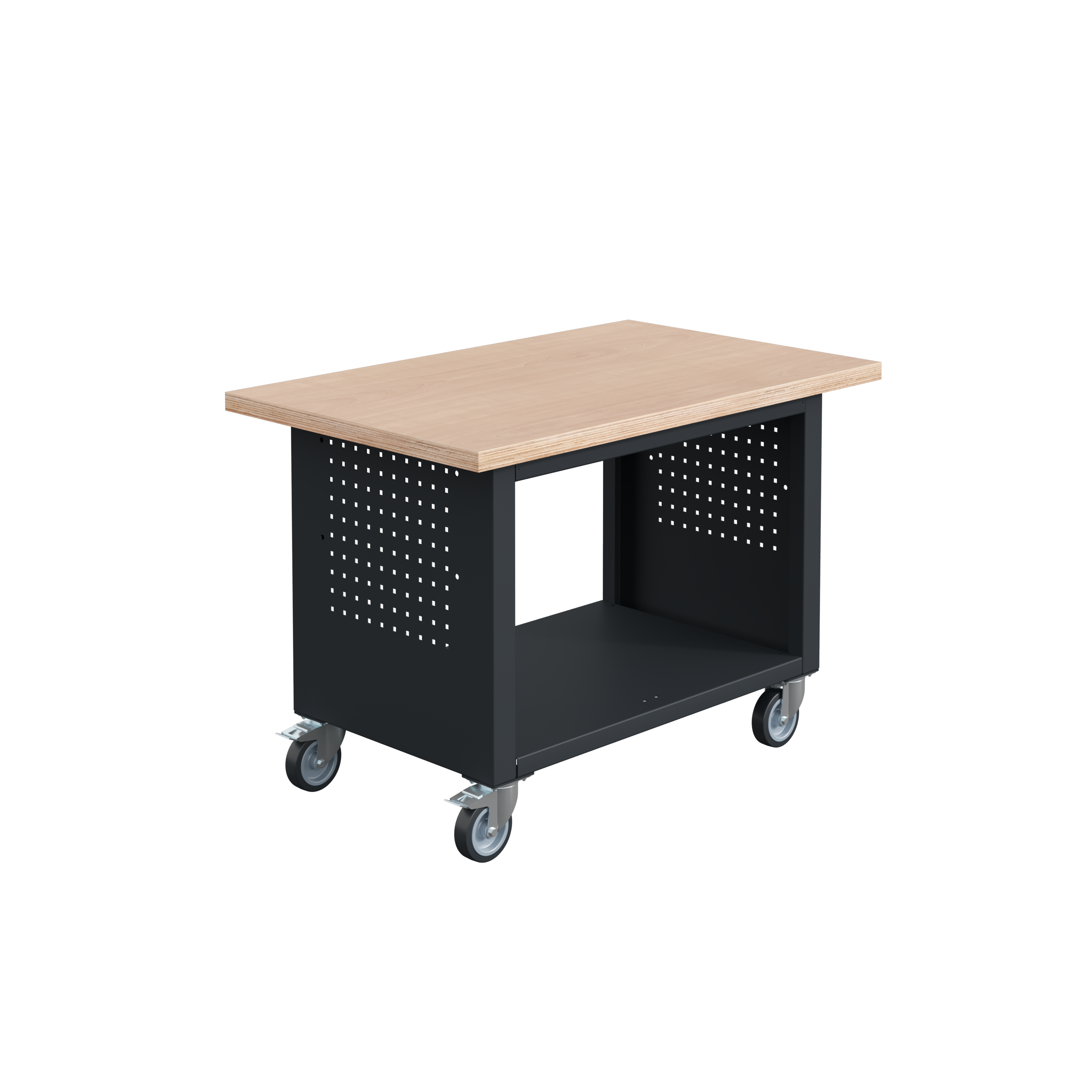 sofame-mobiler-werkbank-sit-multiplex-buche-40mm-mit-rollen image 2