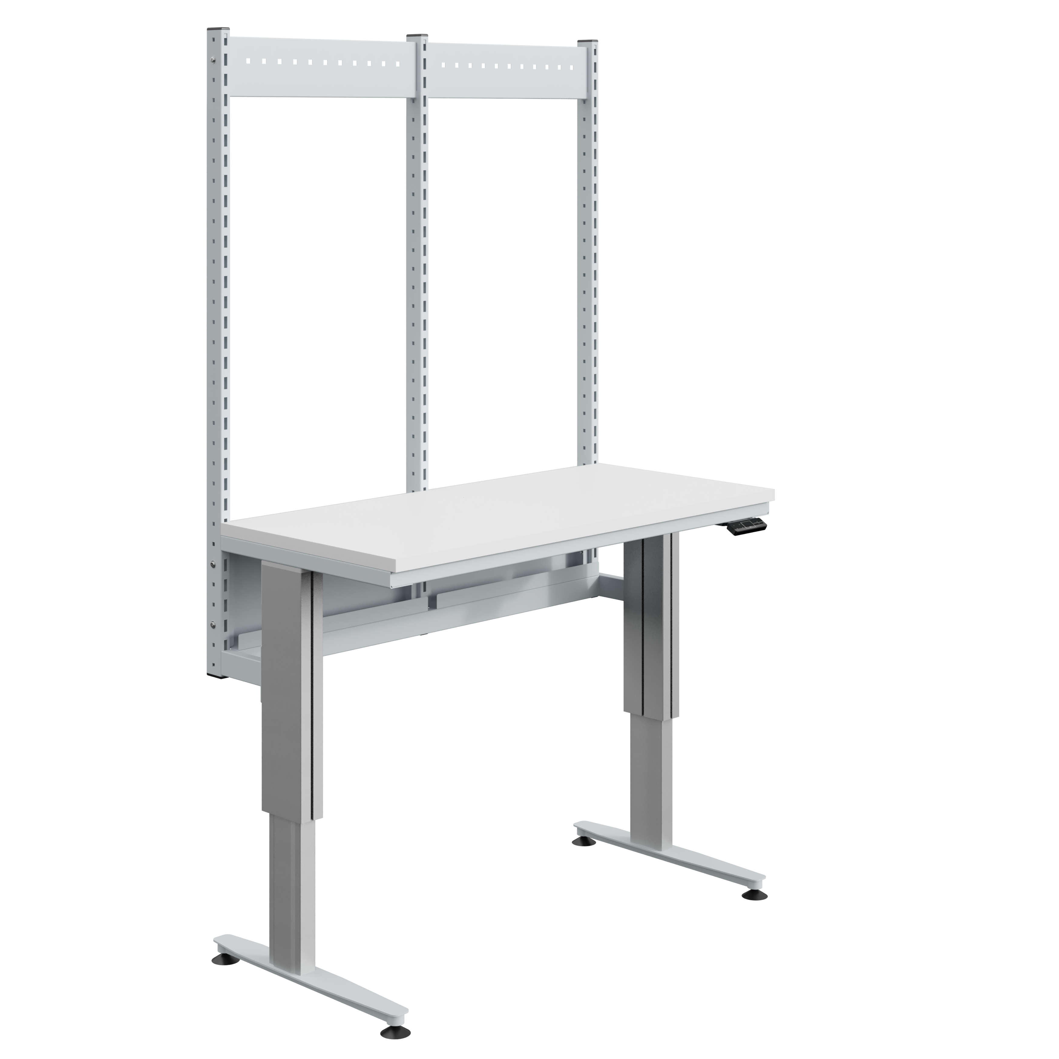 sofame-modulog-4-0-arbeitsplatz-esd-30-mm-elektrisch-h-henverstellbar-mit-aufbau image 1