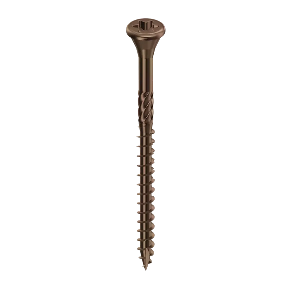 starblock-terrassenschraube-5x50-a4-edelstahl-braun-senkkopf-torx image 1