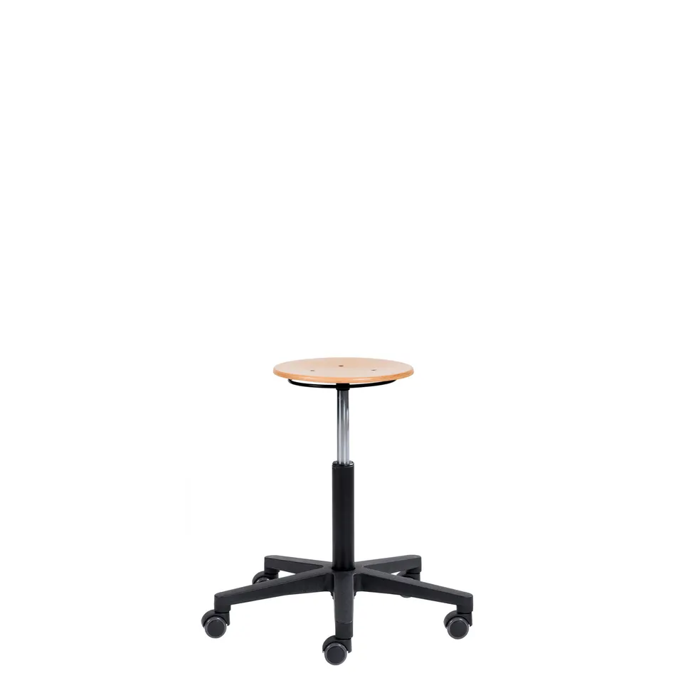 sofame-natur-werkstatthocker-holz-320-mm-h-henverstellbar image 1