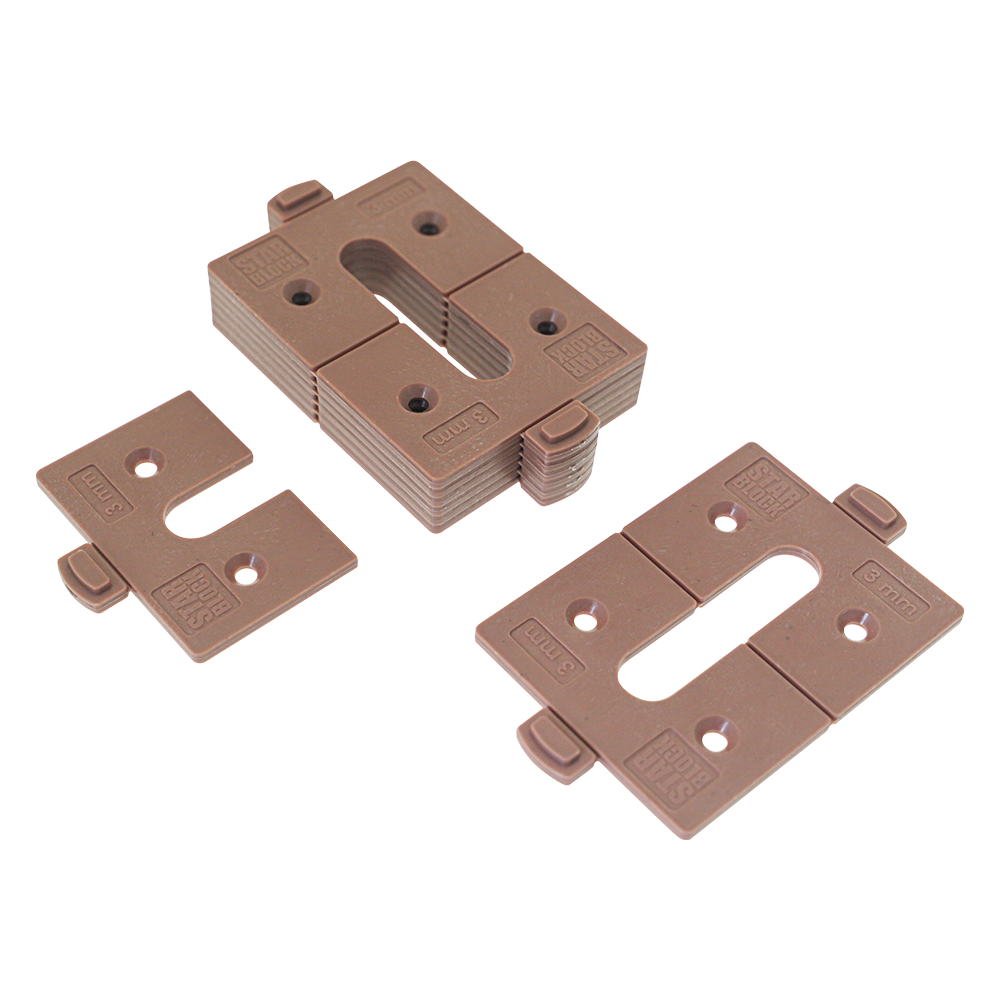 starblock-unterlegplatte-keil-3-mm-f-r-terrassenbalken image 1