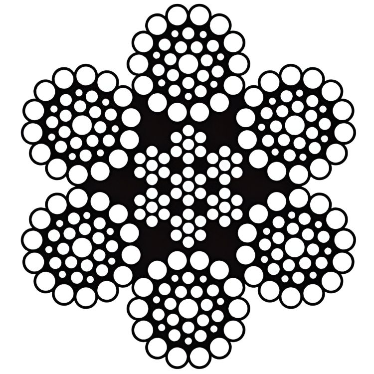 godet-c-ble-acier-galvanis-me-m-tallique-stahlseil-verzinkt image 1