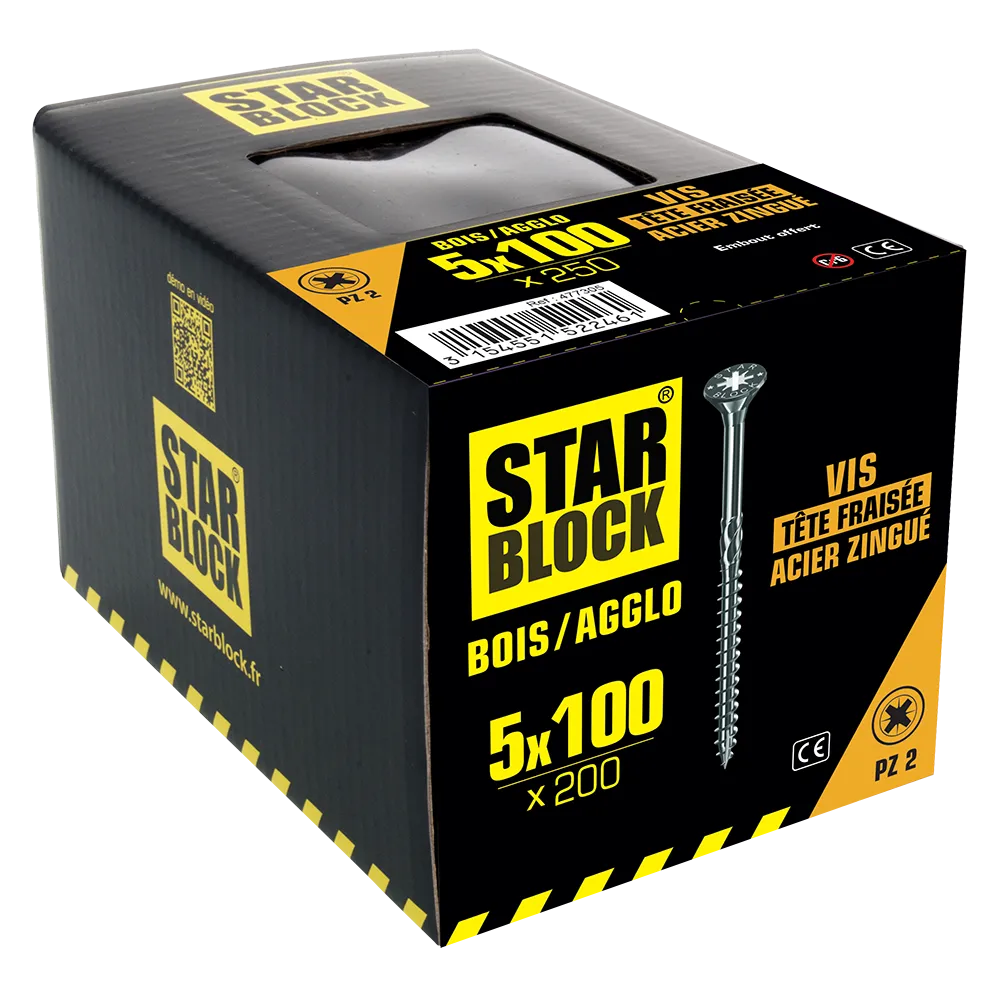 starblock-holzschraube-5x100-senkkopf-pozidriv-verzinkt image 3