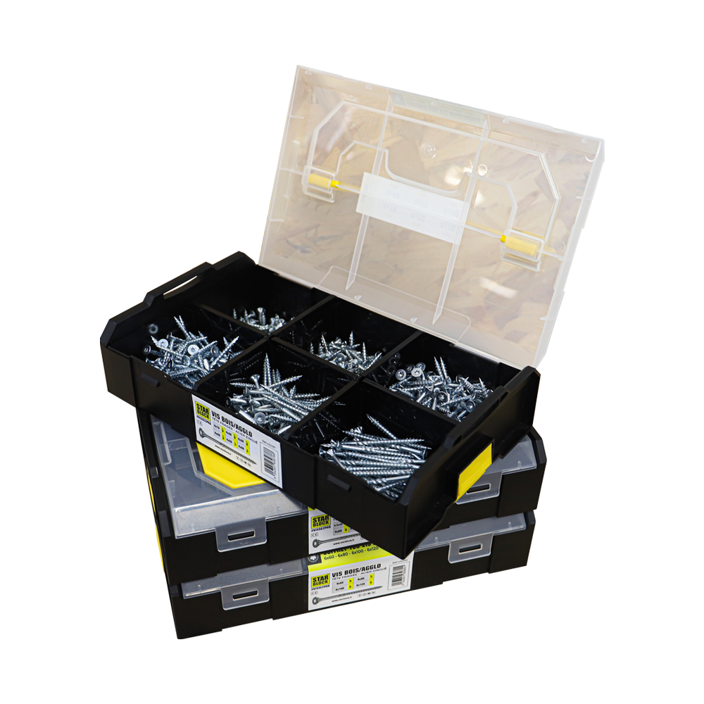 starblock-mini-l-boxx-sortiment-520-holzschrauben image 2
