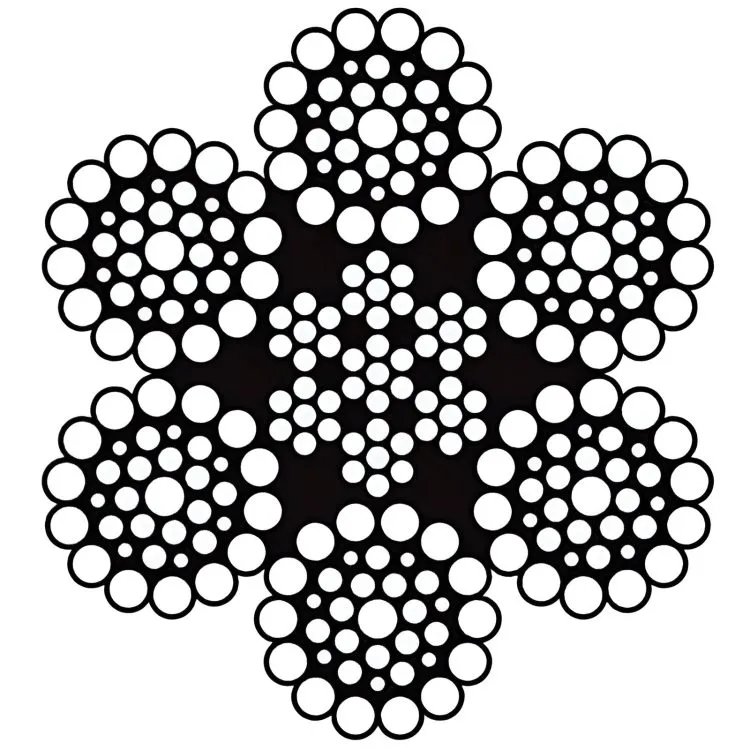 godet-c-ble-acier-galvanis-me-m-tallique-stahlseil-verzinkt image 1
