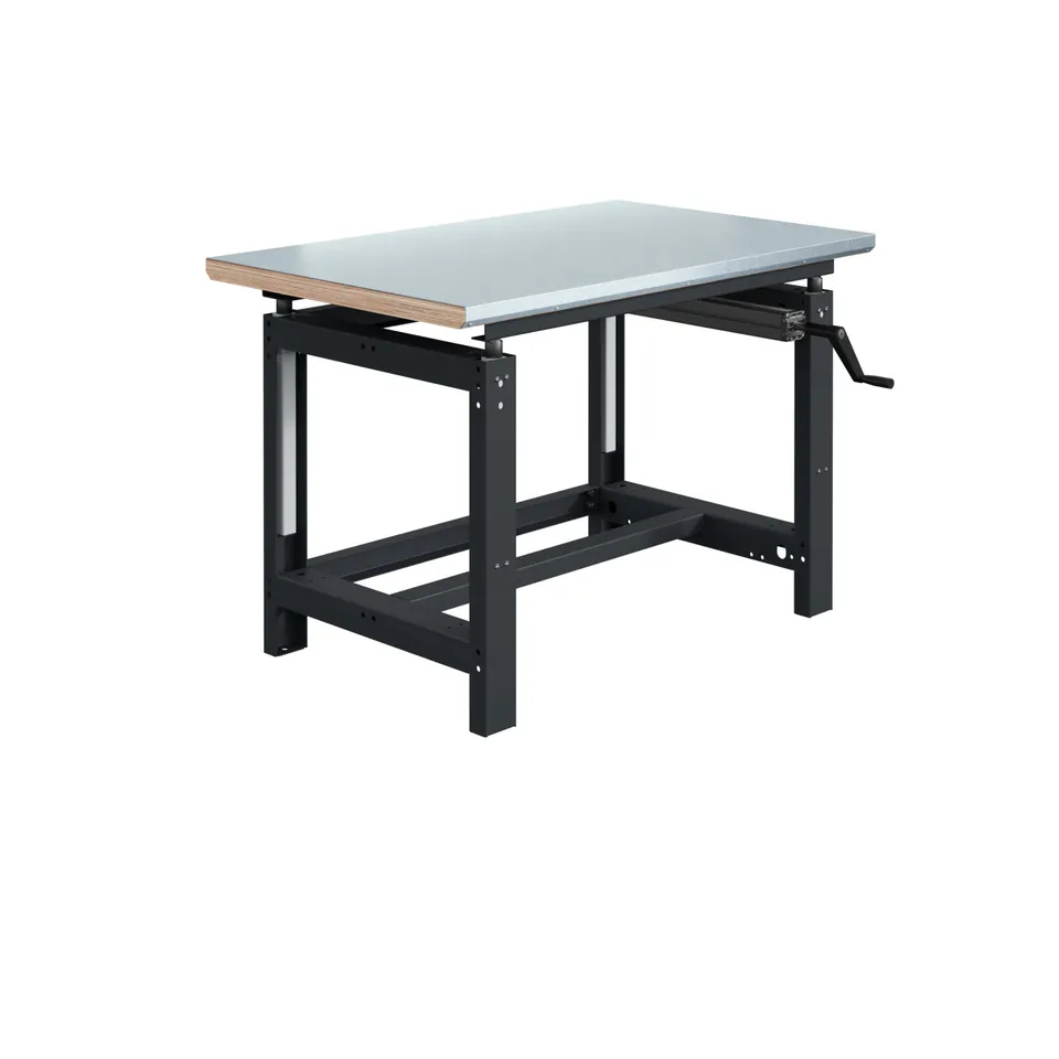 sofame-etablis-si-werkbank-multiplex-40-mm-galvanisiert-h-henverstellbar-mit-kur image 1