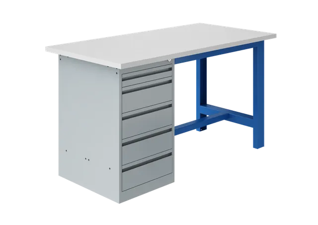 sofame-si-werkbank-melamin-28mm-mit-unterbauschrank image 1