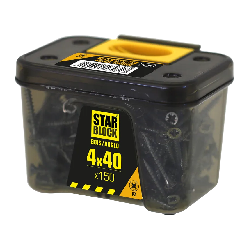 starblock-holz-spanplattenschraube-4x40-mm-senkkopf-pozidrive-verzinkt image 4
