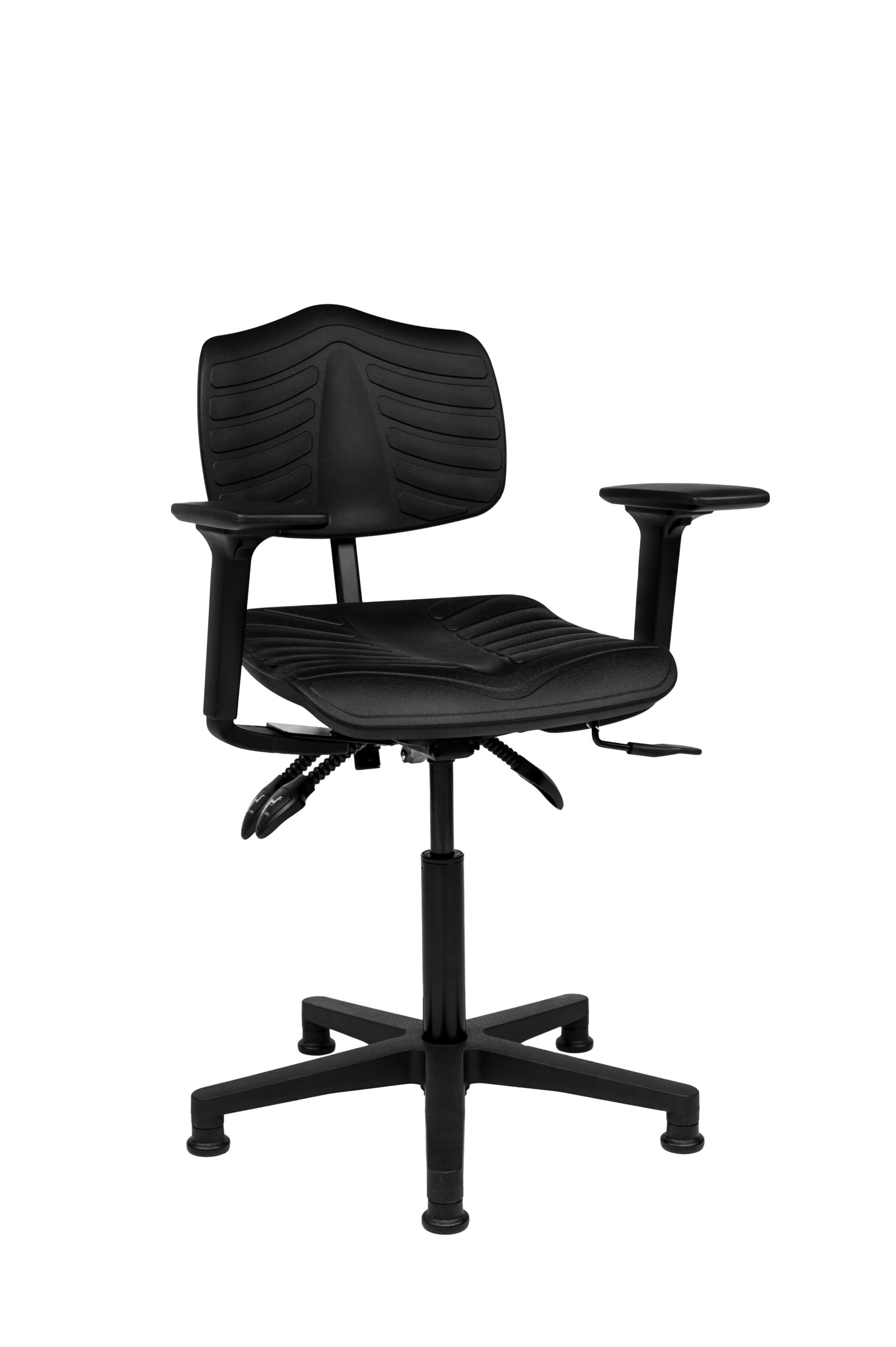 sofame-ergosoft-arbeitsstuhl-mit-armlehnen-asynchron-bel-ftet image 1