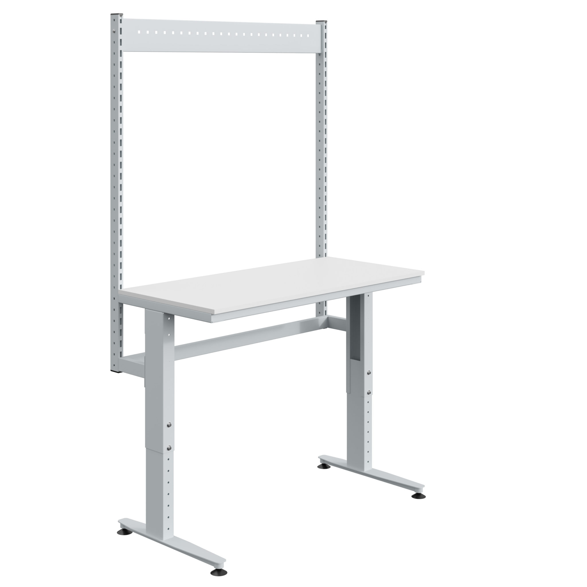 sofame-modulog-4-0-arbeitsplatz-mechanisch-h-henverstellbar-melamin-19mm-300kg image 1