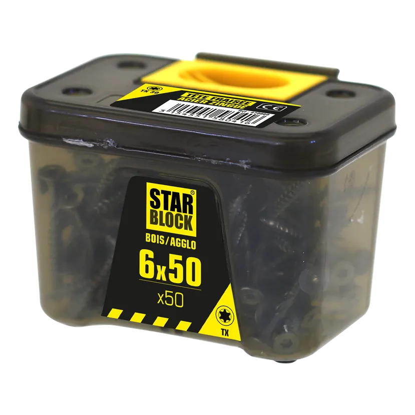 starblock-holz-spanplattenschraube-6x50-senkkopf-torx-verzinkter-stahl image 4