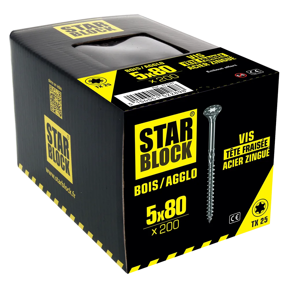 starblock-holzschraube-5x80-senkkopf-torx-verzinkt image 3