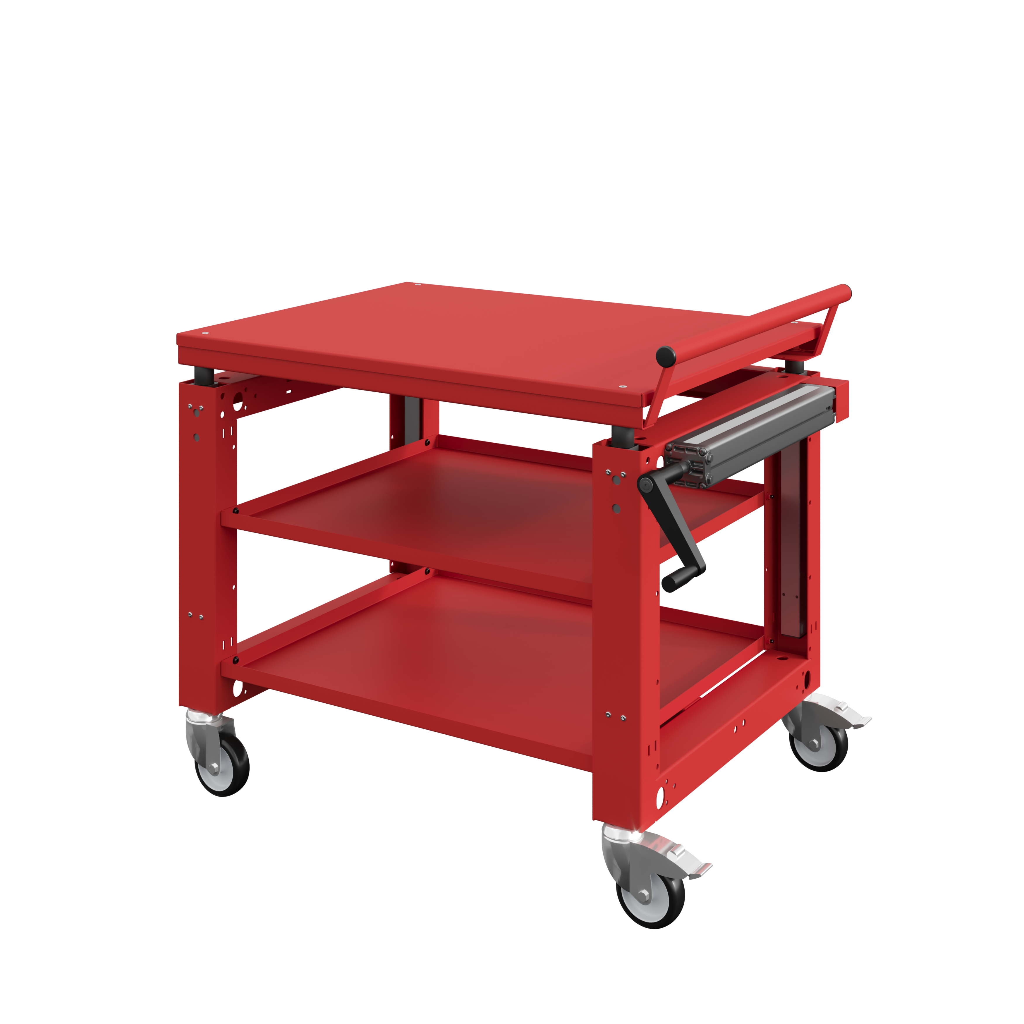 sofame-manulog-transportwagen-h-henverstellbar-mit-kurbel image 2