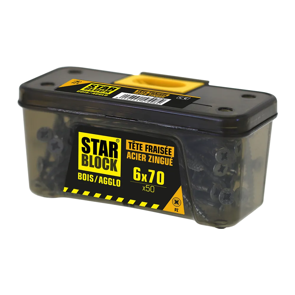 starblock-holz-spanplattenschraube-6x70-mm-senkkopf-pozidriv-verzinkter-stahl image 4
