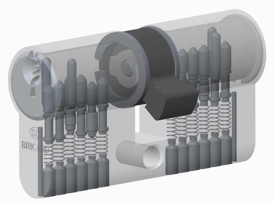 bricard-octal-sicherheitszylinder-mit-sicherungskarte image 2