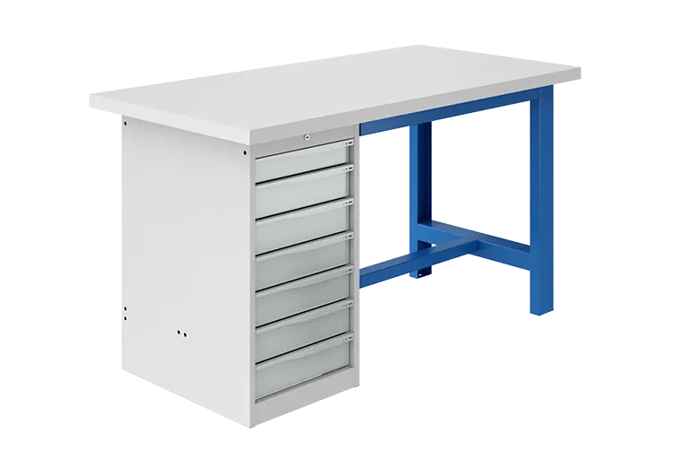 sofame-etablis-si-werkbank-melamin-38mm-mit-unterschrank image 1