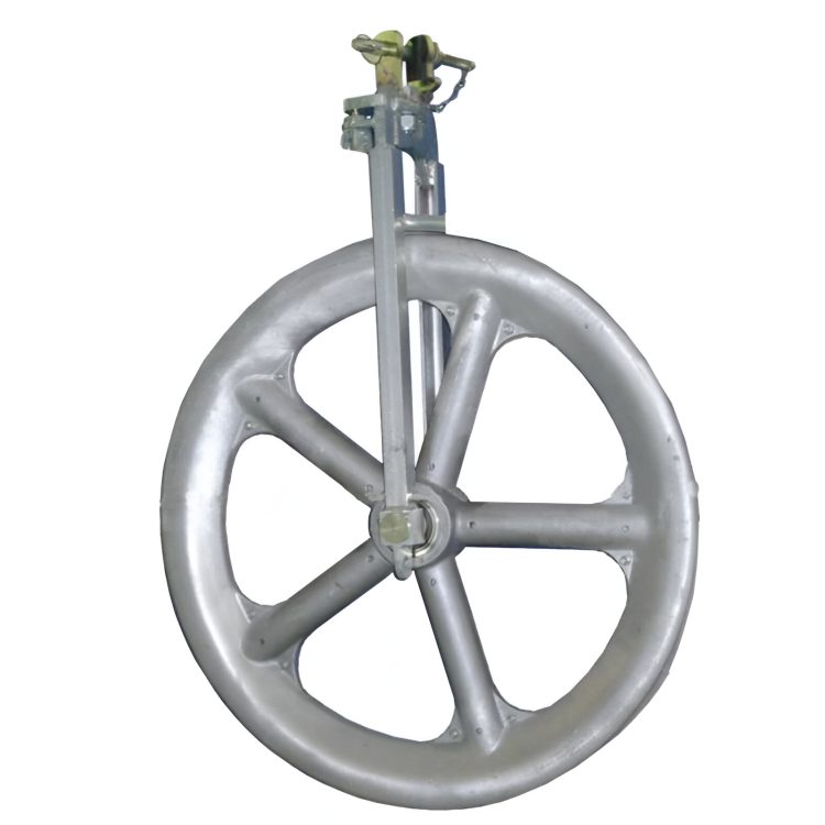 godet-poulie-de-d-roulage-aluminium-kabel-abrollrolle image 1