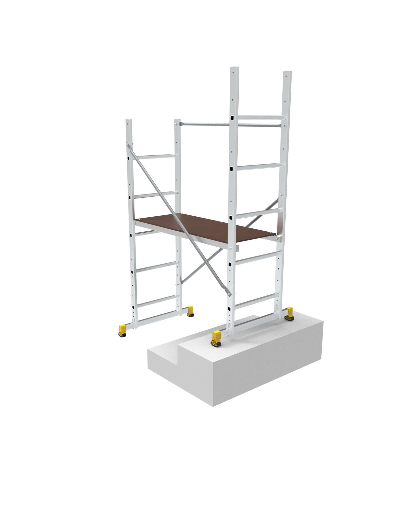 centaure-pratico-aluminium-ger-st-3-00-m-arbeitsh-he-2-bodenh-hen-150-kg-nf-e-85 image 3