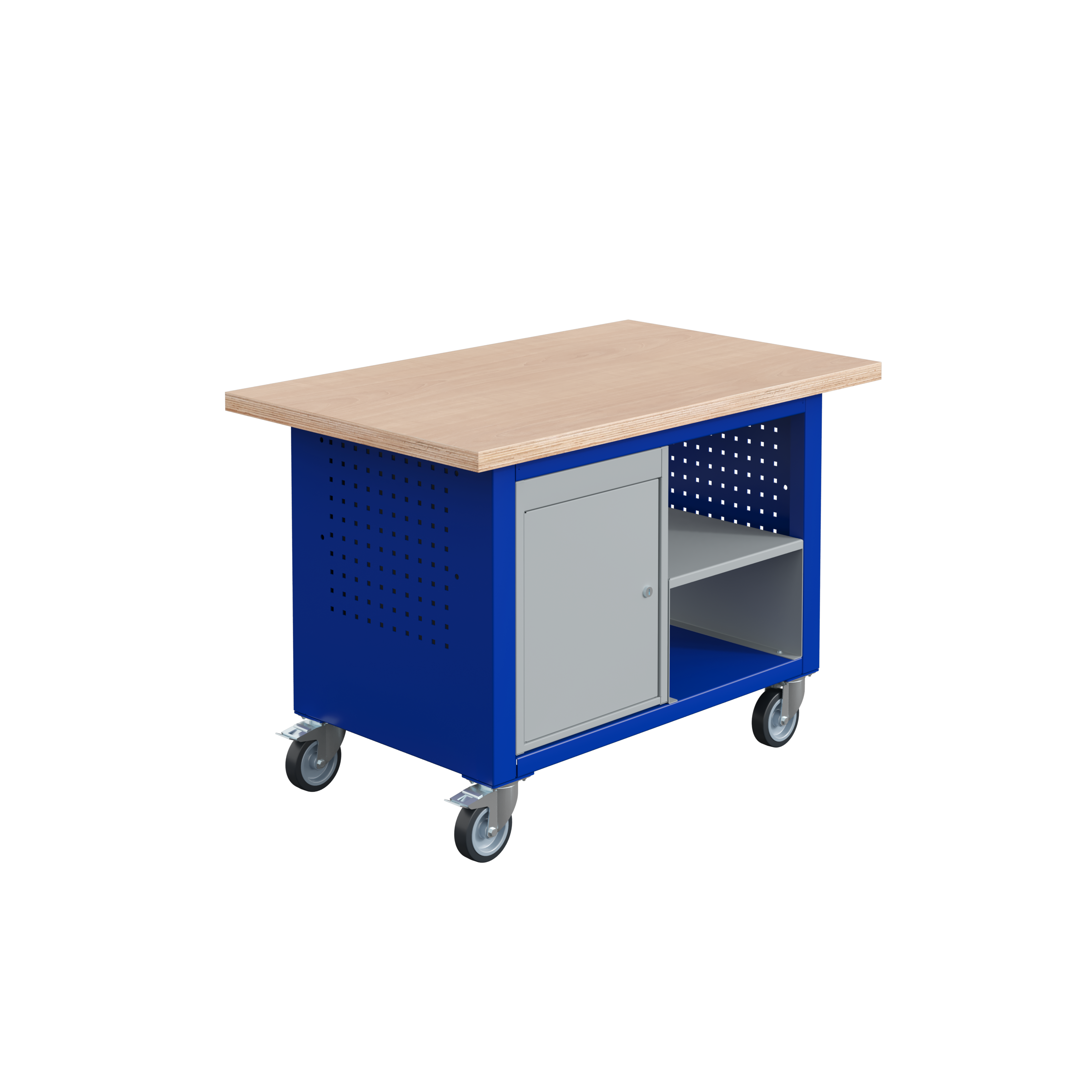 sofame-mobiler-werkbank-sit-multiplex-buche-40mm-mit-rollen image 4