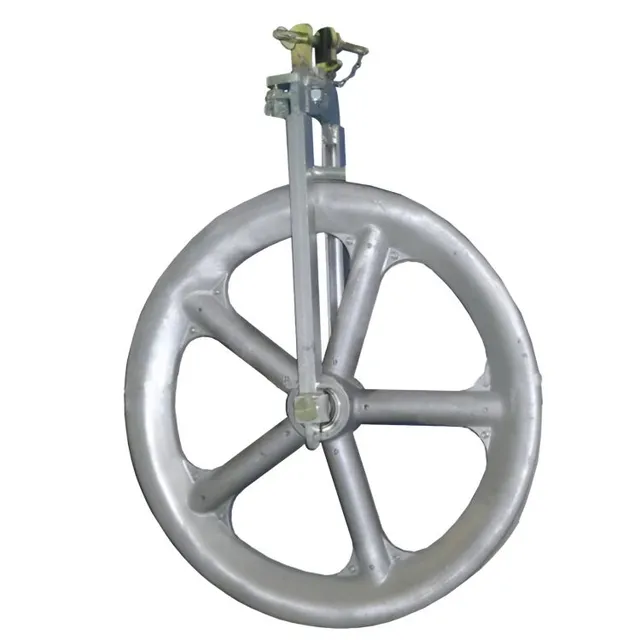 godet-poulie-de-d-roulage-aluminium-kabel-abrollrolle image 1
