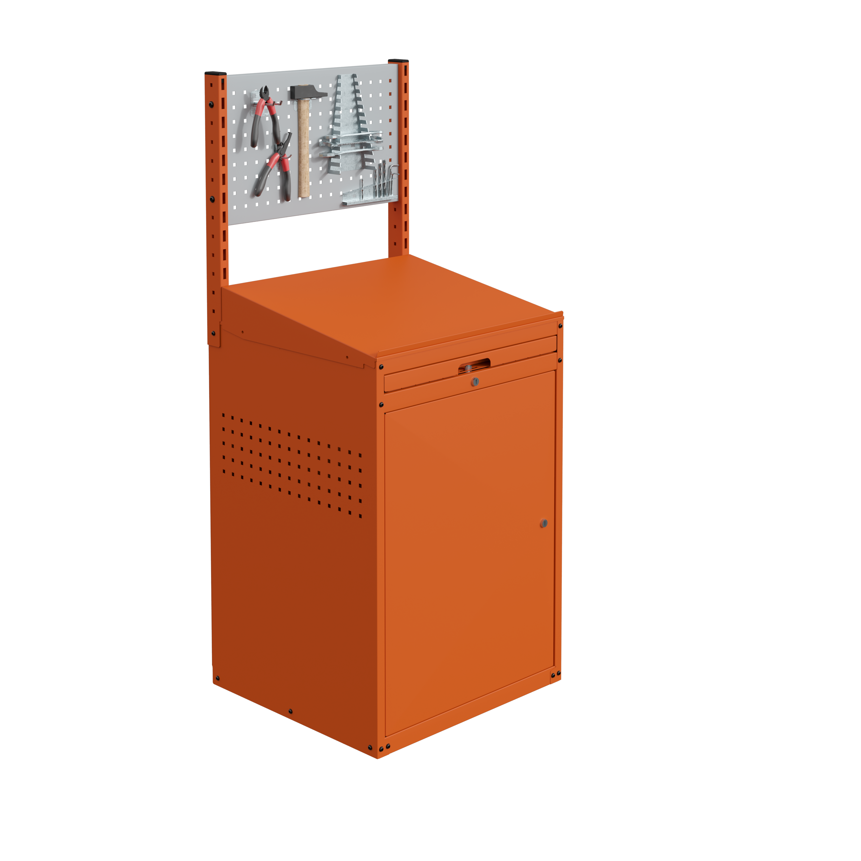 sofame-modulinfo-schrank-mit-schr-ger-pultauflage-und-tastaturauszug image 4