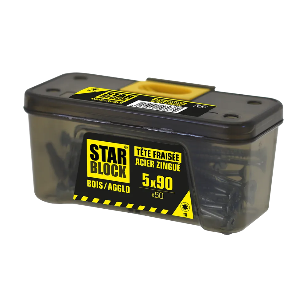 starblock-holz-spanplattenschraube-5x90-senkkopf-torx-verzinkt image 3