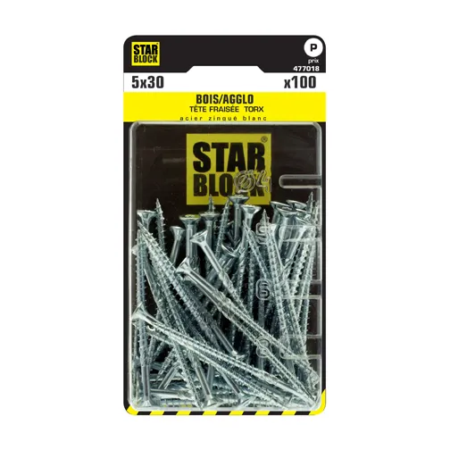 starblock-holz-spanplattenschraube-5x30-mm-senkkopf-torx-verzinkt image 2