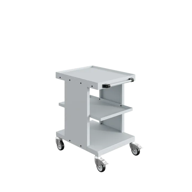 sofame-sv-servierwagen-mit-2-seitenw-nden-150-kg-tragf-hig image 1