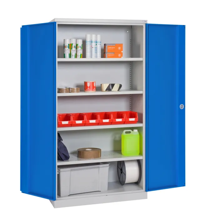 sofame-werkstattschrank-mit-fl-gelt-ren-stahl image 1