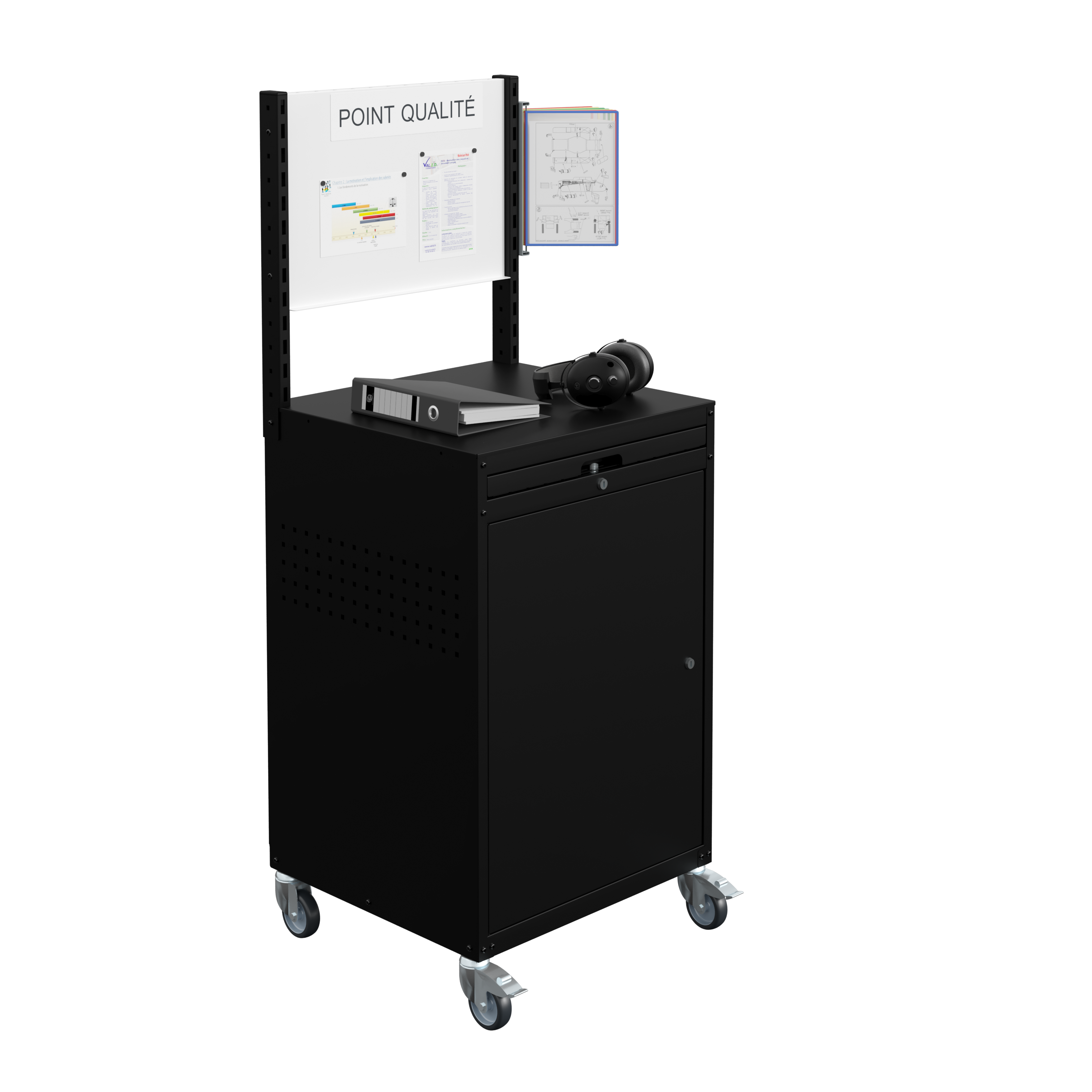 sofame-modulinfo-qualit-ts-arbeitsstation-stahlschrank-mit-tastaturauszug image 1
