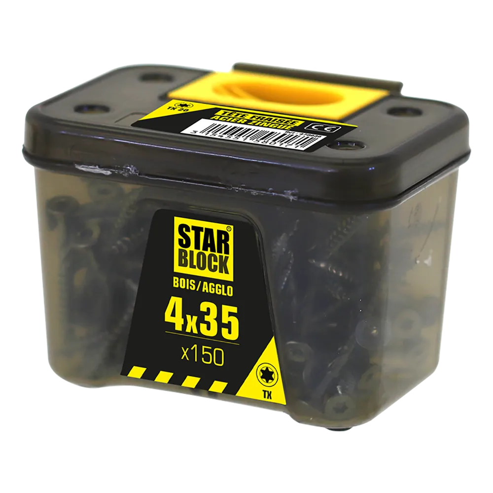 starblock-holz-spanplattenschraube-4x45-senkkopf-torx-stahl-verzinkt image 4