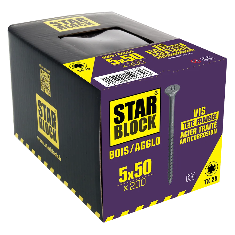 starblock-holzbauschraube-5x50-senkkopf-torx-anticorrosion image 2