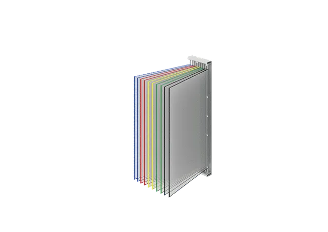 sofame-support-10-pochettes-a4-display-set-mit-metallhalterung image 1