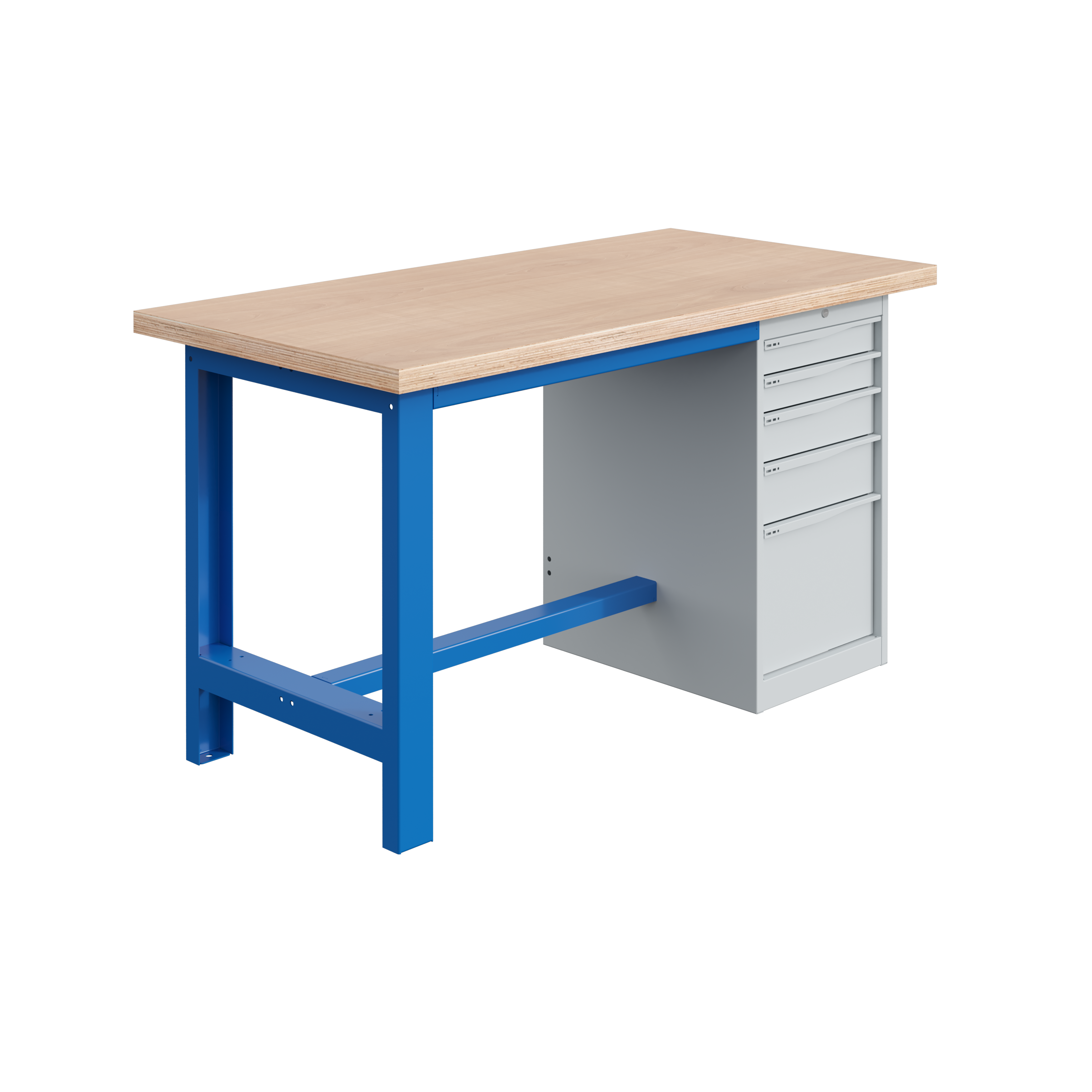 sofame-si-werkbank-multiplex-40-mm-mit-unterschrank image 1
