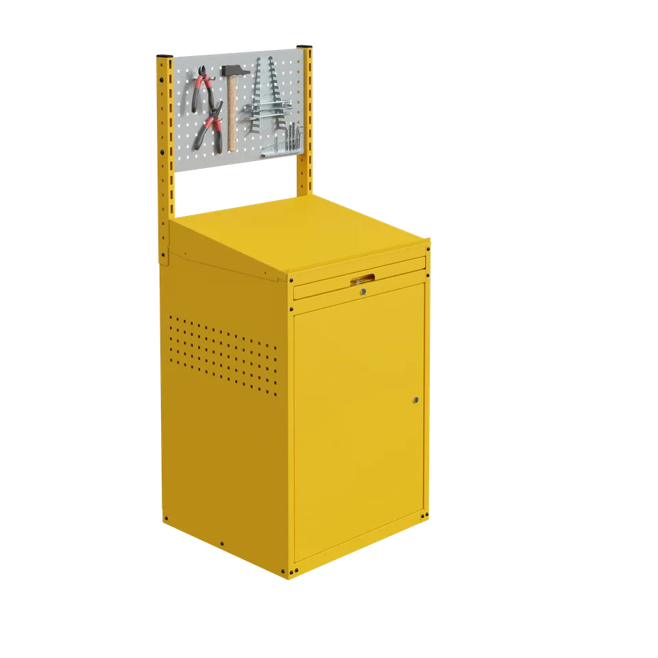 sofame-modulinfo-schrank-mit-schr-ger-pultauflage-und-tastaturauszug image 1