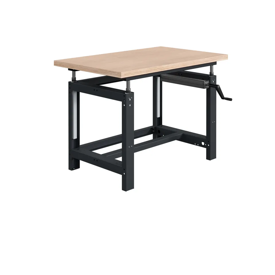 sofame-si-werkbank-multiplexplatte-40-mm-h-henverstellbar-per-kurbel-300-kg image 1