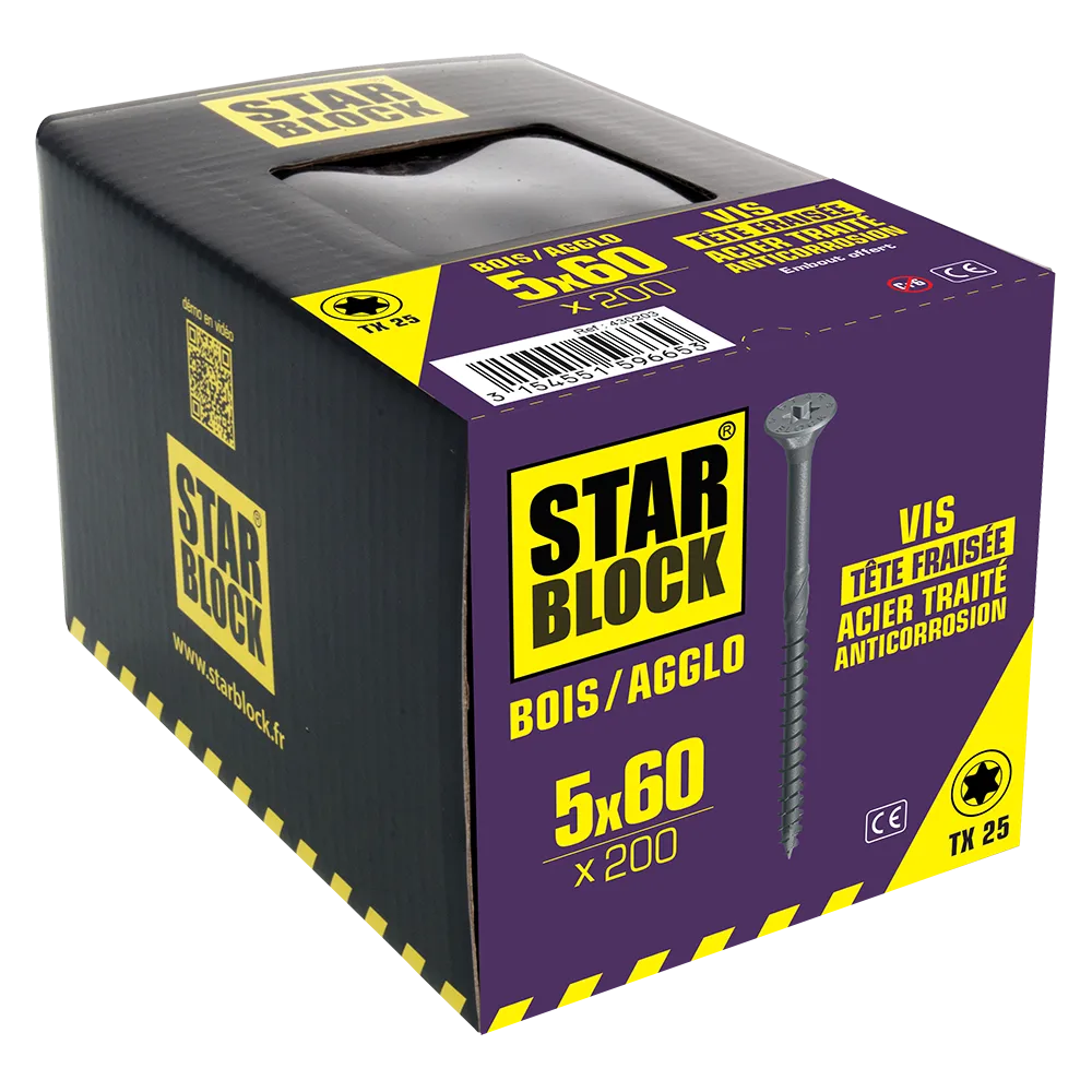 starblock-anticorrosion-holzschraube-5x60-senkkopf-torx-au-en image 2